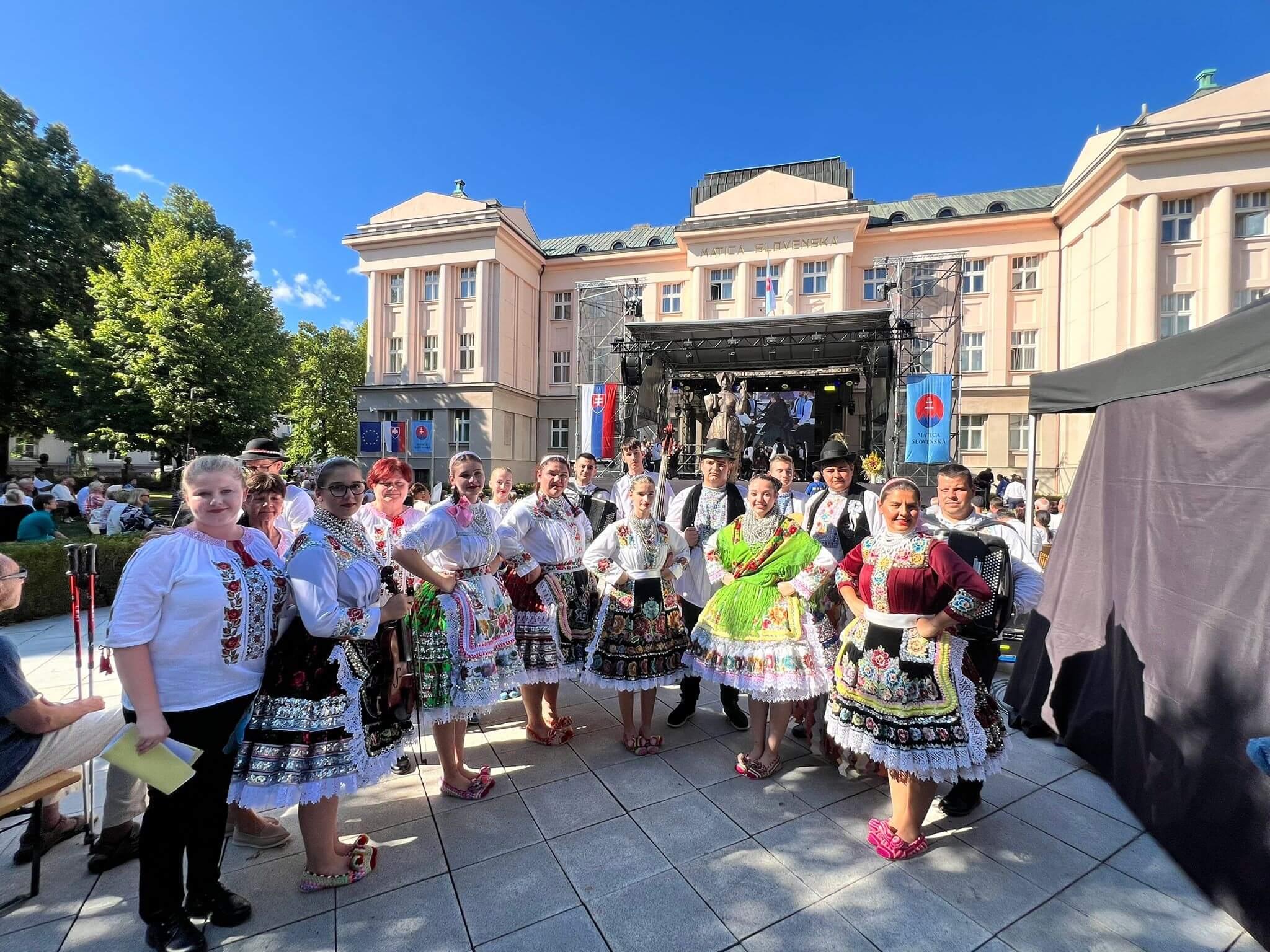 Pred vystúpením v Martine