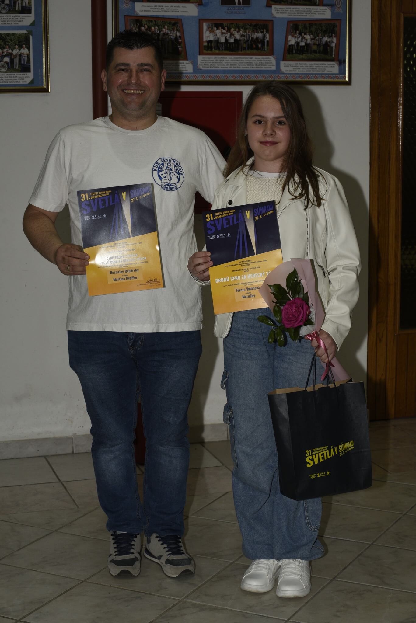 Teréza Vadinová a Rastislav Rybársky
